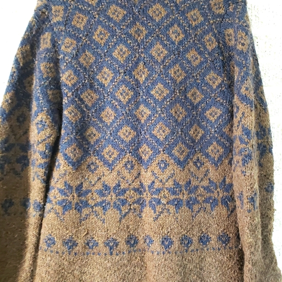 Vintage Jones New York Fair Isle Cardigan Sweater - Picture 3 of 5